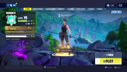 Pro Console Player Solo Scrimmages