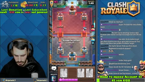 CR mit Algrin | Ladder | !loots für die Chance auf einen Sub !support !dna