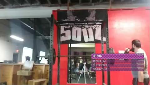 410 fo REPS! SQUATS SQUATS SQUATS!