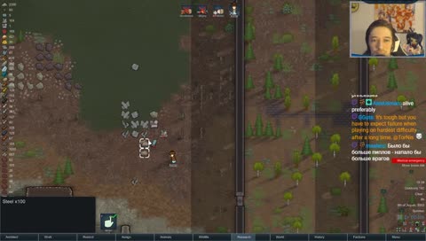 RimWorld - Hardest/Ironman - Season 1 Day 4 [EN/RU]