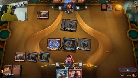 Ira de magos!  Burn - Counter - Red and Blue 