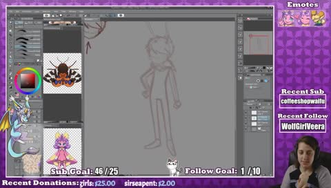 New emotes and Sub badges! Character Designing | Come by and hang out! #Affiliate 