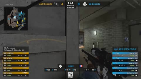[FR] 🔴G2 vs AGO - ESL Pro League Saison 8