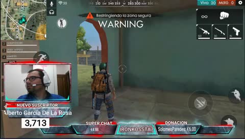 🔴DIRECTO]💥FREE FIRE 10 KILL = REGALO TE ANIMAS? 💥 CLASIFICATORIA