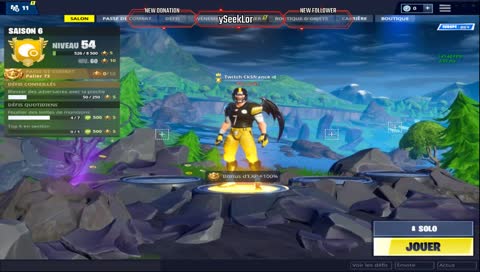 1er Live Sur CE COMPTE TWITCH