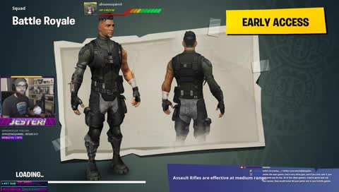 Jester the fortnite gamer