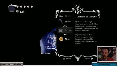 [FR] Découverte #2 de Hollow Knight - C'est beau mais c'est salé 