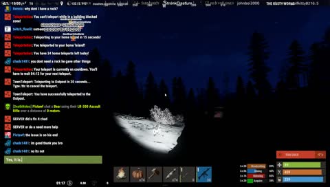 Doing Rust Stuff - Stay away from my loot!