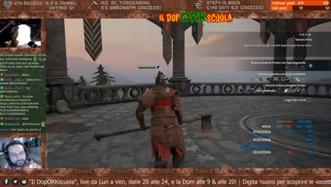 [IT/EN] Il dopORKscuola: h20 For Honor; h22 Dead by Daylight - !suoni !emote !social 