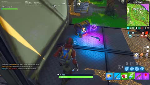 Fortnite und Chillen