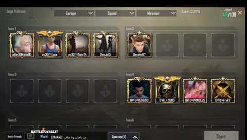 Lega Italiana PUBG Mobile | Secondo Turno | 240 sec delay