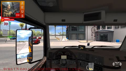 euro truck simulator 2 en directo y en español. recorriendo europa de buen rollo.