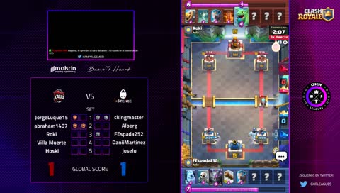 [Clash Royale] - Lucha por el 3er y 4to puesto | Kaiju eSports 🆚 X6tence Black