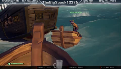 Kinky Mcsquiggles sails with a Beedle!!!!!!!!!!