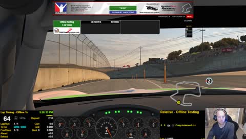 A41 Race Night - Nov 13, 2018
Laguna Seca GT3 Cars
www.iracing.com
www.twothautosport.com
www.calabogiemotorsports.com
www.anderson41.com
