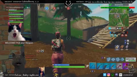 (Xbox) WOTM stream! #Fortnite - Follow on Twitter @JadedzUzi #TheArmory