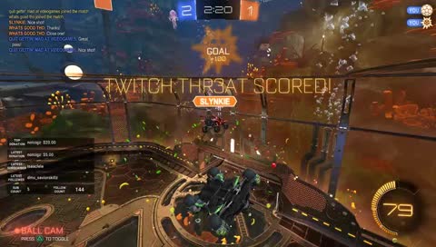 Getting carried in rocket league