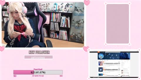 A snack eating snacks then playing DDLC