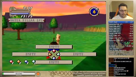 Quest 64 US Any% - FeelsGuiltyMan (shorter stream)