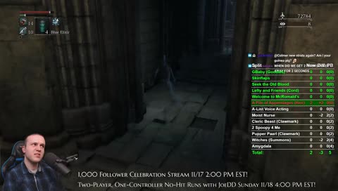 All Bosses No-Hit Run Attempts! [PB=5] | !events