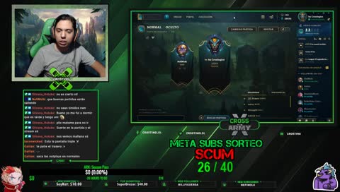 Road to 1400 followers, lets facking go! | Diamante IV | !sr !loots #CrossArmy [ESP/LAN/MEX]
