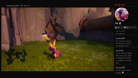 Spyro 1 fini a 120% On attaque le 2!!!!!!! qui des deux rageux sera le plus fort ^^