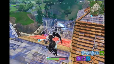 Bambi découvre la MaJ ! Fortnite > Road 8/15 Follow 😇