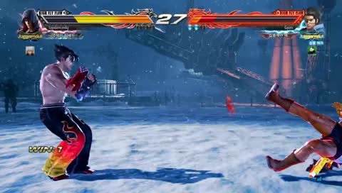 철권7 노랑단 처절 발광기