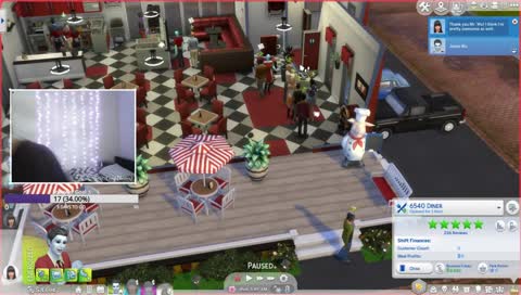 Sims 4: Alien Restaurant !challenge [LGBTQIA+] 
