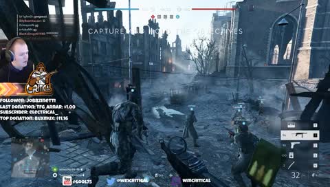 ENG/wMcritical Battlefield 5 with Electrical, let me know in chat if you want to play with us.