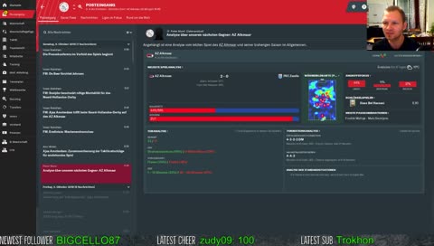 [GER] Football Manager 2019 - Wir bringen den Total Football zurück! - Gloria Ajax  -  Der (dekadent-) taktische Unterhaltungsstream
