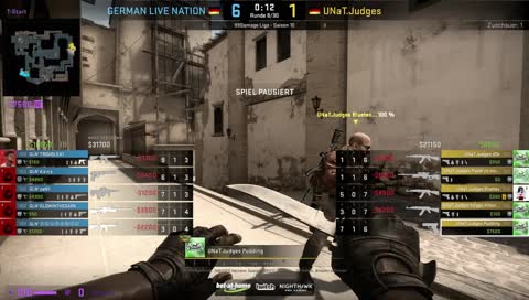 99damage-Liga Div 4.4 UNaT Jugdes vs. German Live Nation l Mirage / Cache