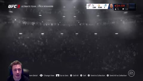 [ENG] UFC 3 | McNubface Daily Challenges | Road To Gold Perma Perks | Music [Ps4-Pro]