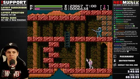 NESMANIA ★ Game 20/714 ★ Faxanadu grinding continues!