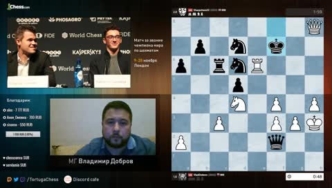 Wednesday night with GM Tortuga on chess.com!