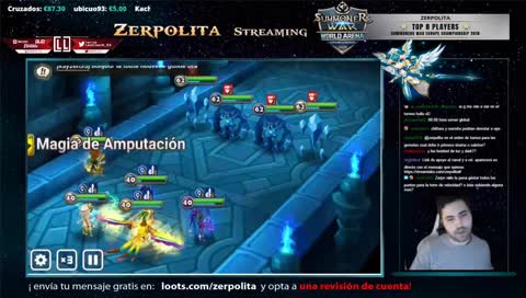 [ESP/ENG] G3 RTA, torneo zerpolita plazas fighter terminadas, guardianes y conquer disponibles.