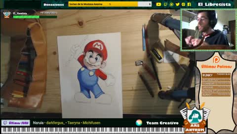 [ESP] Super Mario Bros | Dibujo