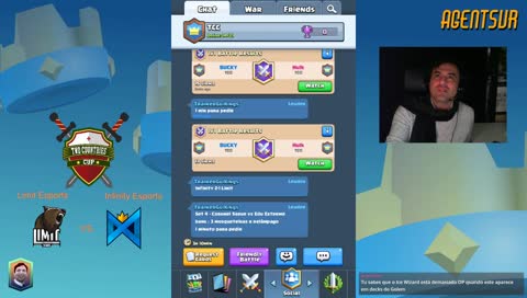 Clash Royale - Two Countries Cup - Limit Esports vs  Infinity eSports - Grupo 4