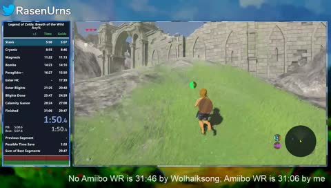 Any% w/ amiibos for sub 30:30