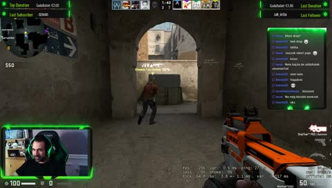 Dlore Drop Night Live :) MM rankup - CSGO Élő adás / Livestream (HU,ENG,SVK)