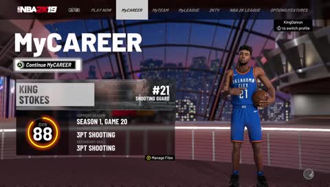 hoopin with tha homies