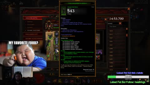 S[15] HC DH p 1860 bless rng gear drops! 