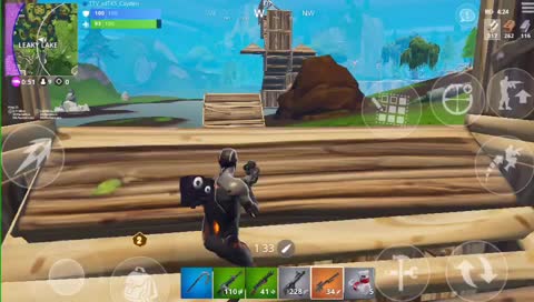 Watch me play Fortnite via Omlet Arcade on my IPhone Se