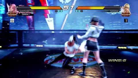 TEKKEN 7 CLUTCH MOMENT LOL