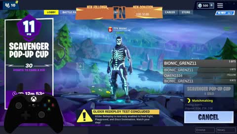 Xbox player using controller on PC Fortnite!!!!!