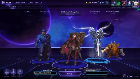 haha all the tyrael skins lol xD