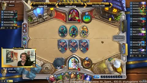 Ladder rang 14, Malygos Druide, road to rank 10 ! | Hearthstone | Pioupiou | FR