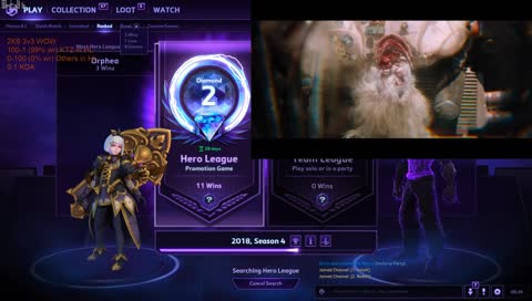 HL Orphea on 12th smurf, D2 LUL. Stream furtif, ya quelqu'un ?