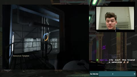 playing some Portal 2