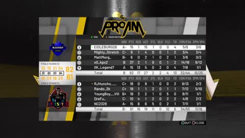 BLACKOUT VS MIAMIVILLE